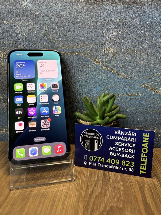 Iphone 15/128Gb/Garantie 2Ani Centrul de Telefoane/Rate