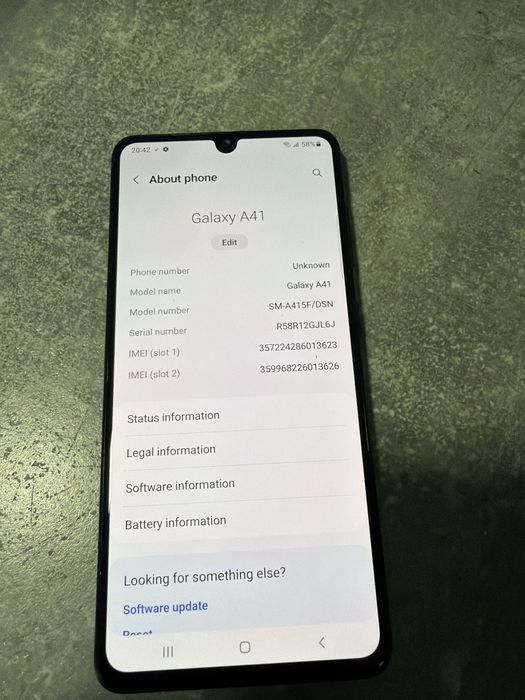 Samsung Galaxy A41 /64 gb