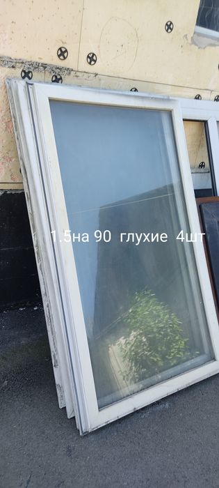 Окно пластик витраж двери