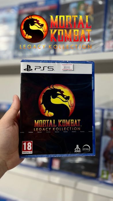 Mortal kombat legacy kollection новый диск PS5