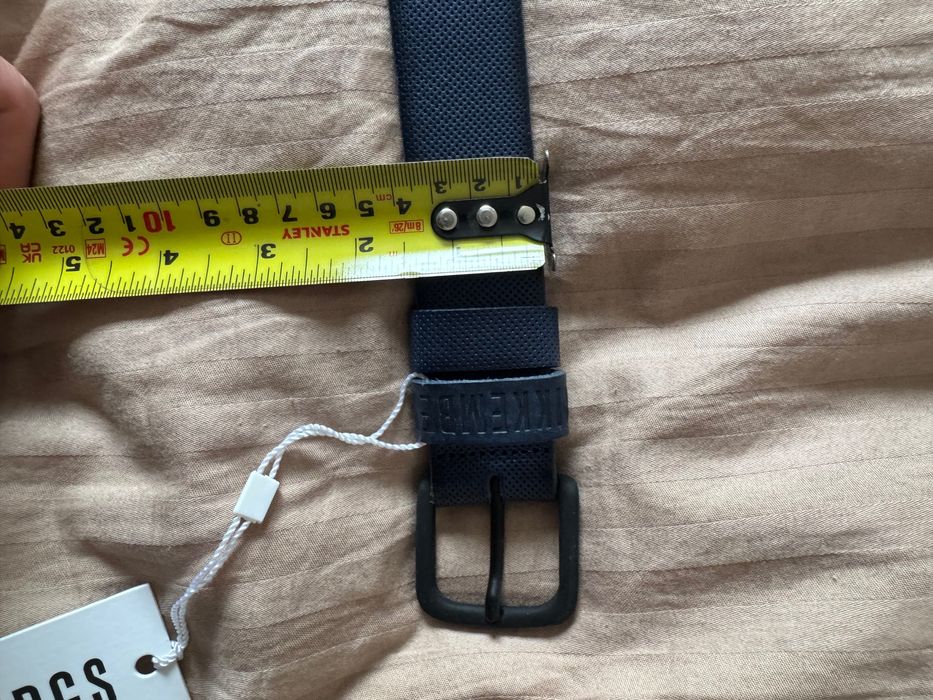 Bikkembergs колан от телешка кожа