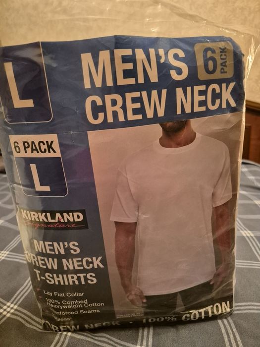 Мужские белые майки USA  Kirkland