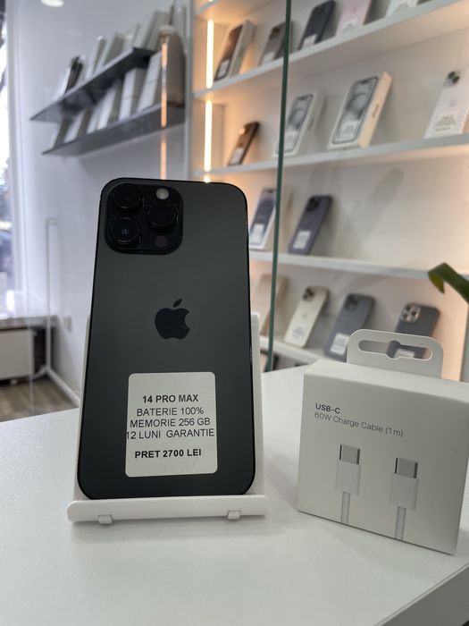 Magazin: iPhone 14 Pro Max, 256gb, garantie