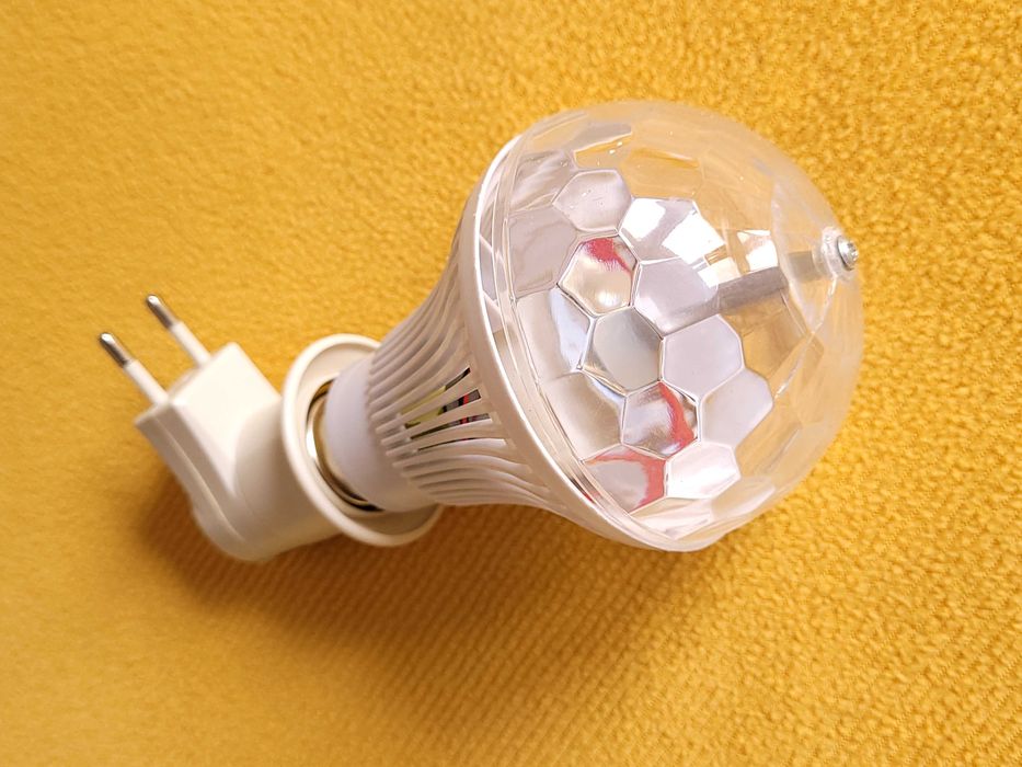 Set bec disco cu stecher si bec economic