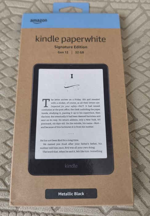 Kindle paperwhite Gen 12 32 GB Signature edition- разопакован гр