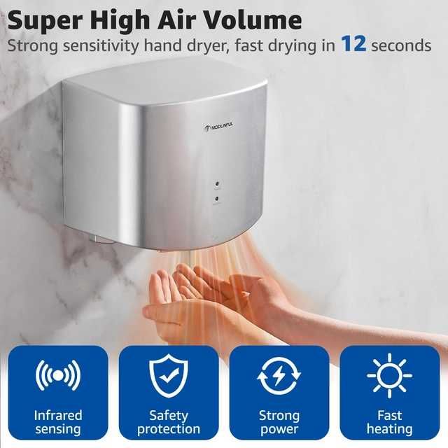 Сешоар за ръце, Modunful 1200W