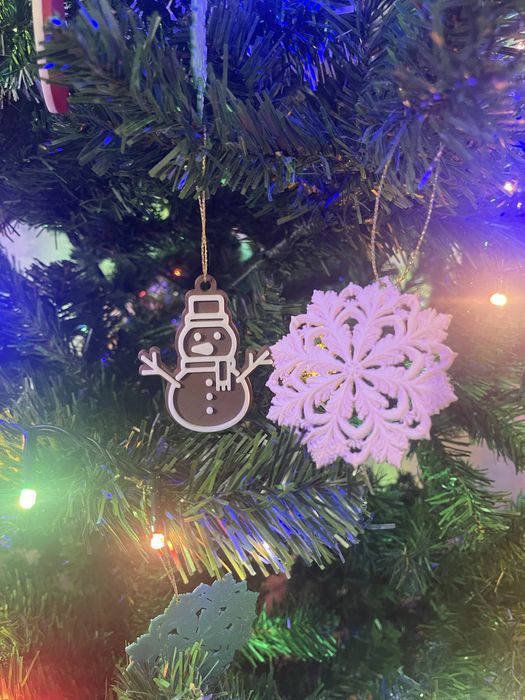 Коледни украшения за елха