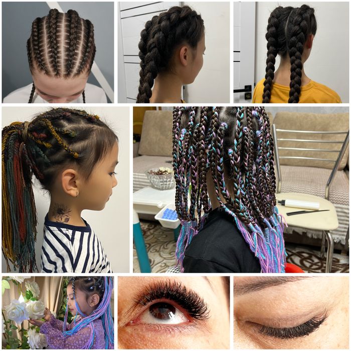 плетение волос / Афрокосы