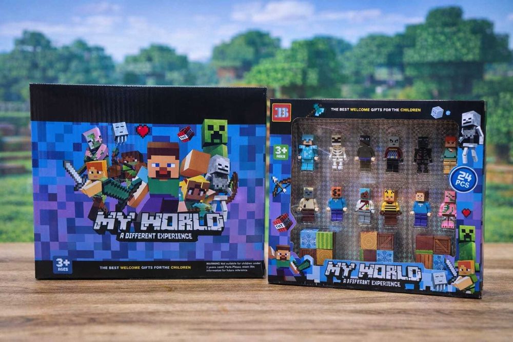 Set figurine mindcraft