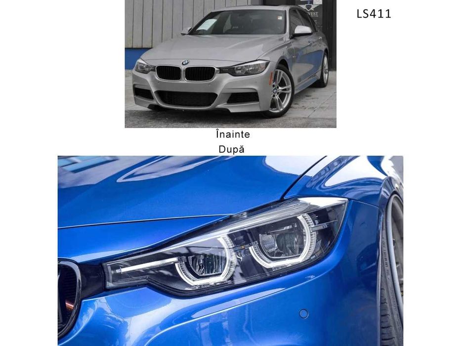 Tuning faruri LED BMW 3 F30 13-18 Aspect nou