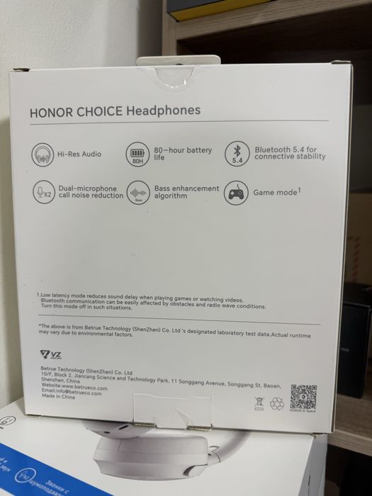 Продается наушники Honor.Новый