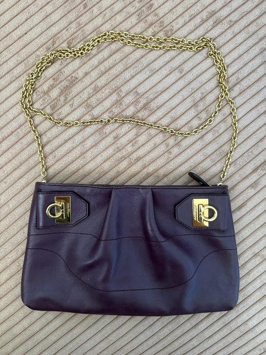 Дамска  чанта Salvatore Ferragamo Gancini Crossbody