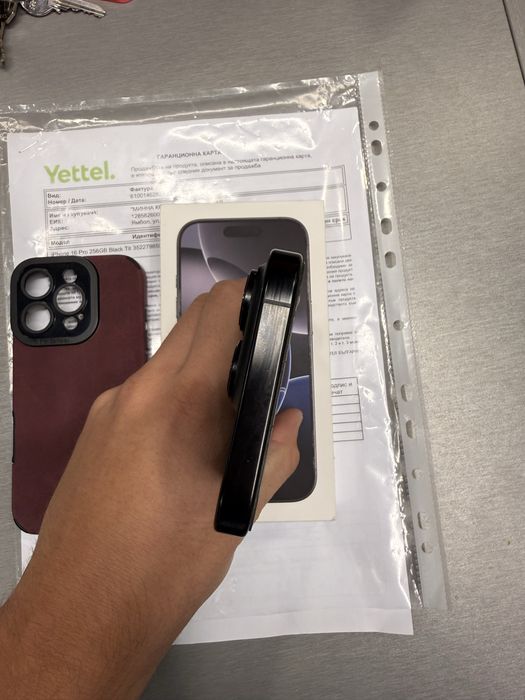 Гаранция! Iphone 16 pro 256gb