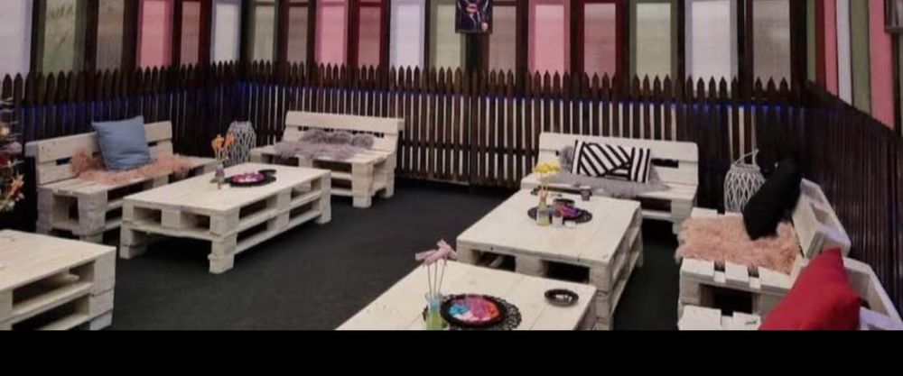 Masa gradina din paleti