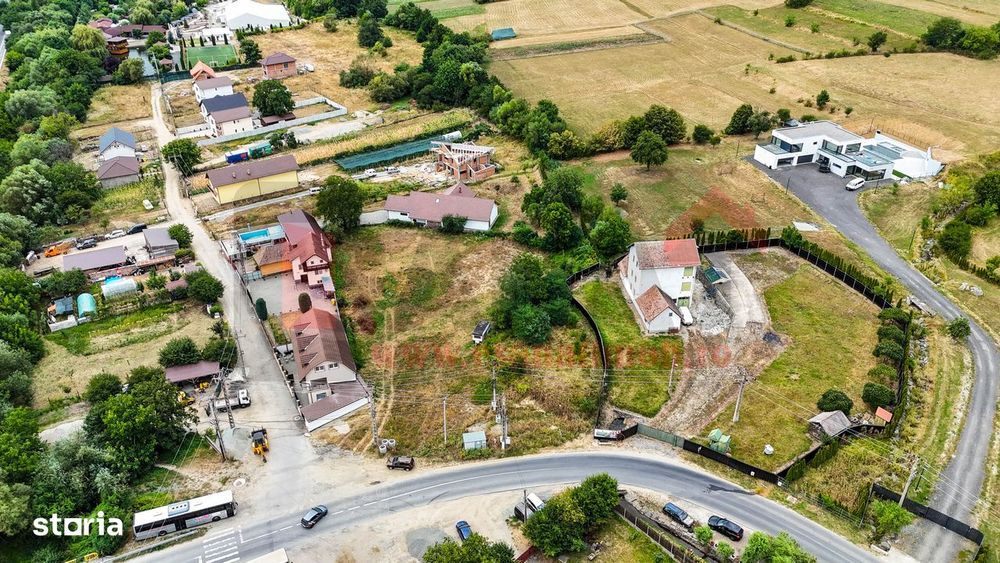Teren 514 mp | Acces asfaltat | Utilități | PUZ  | Rășinari | VIDEO
