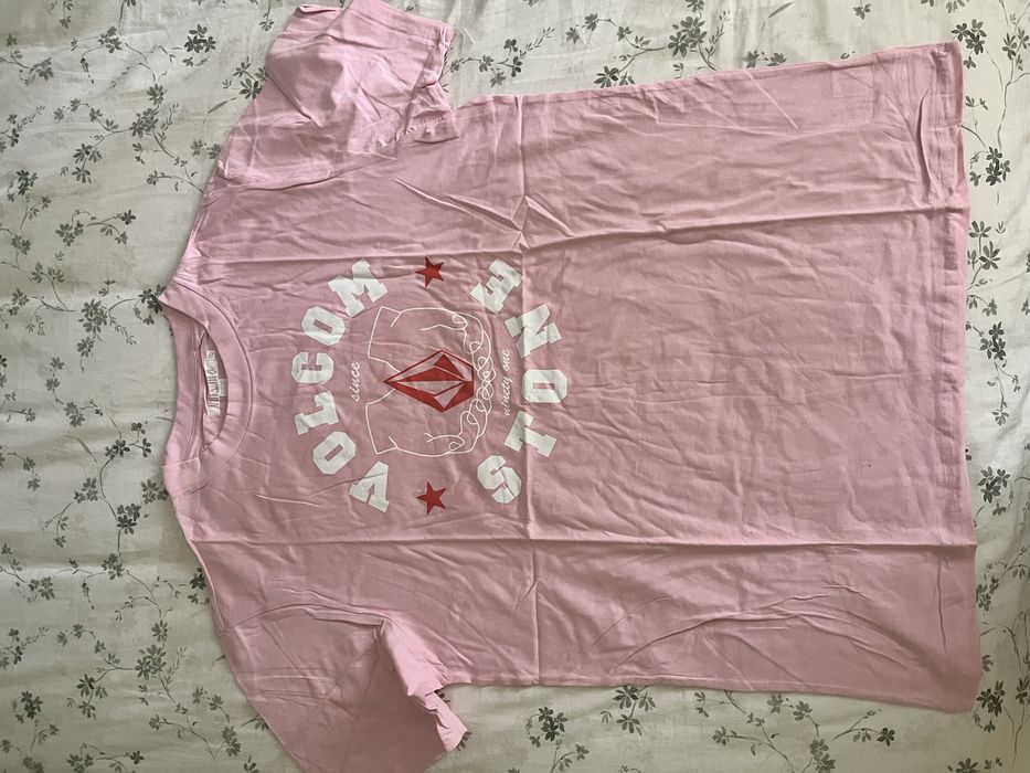 Volcom розова тениска