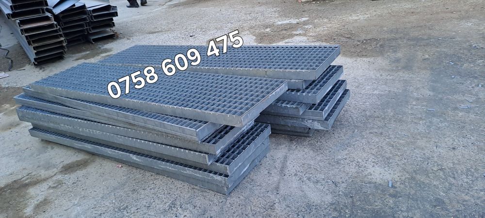 Trepte zincate 120x24