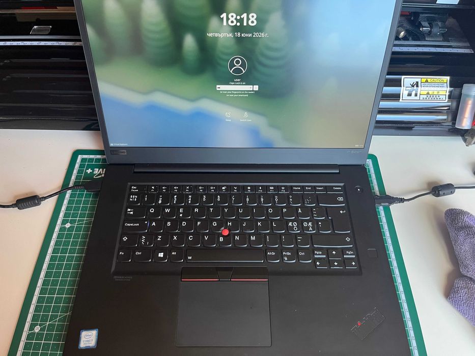 Лаптоп Lenovo ThinkPad X1 Extreme Gen 2 — i7-9750H / 48GB / 512GB / GTX 1650