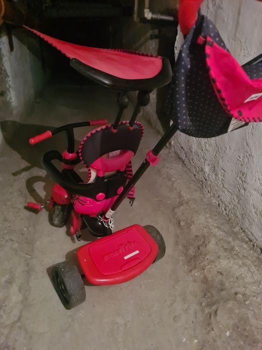 Tricicletă roșie SMARTRIKE