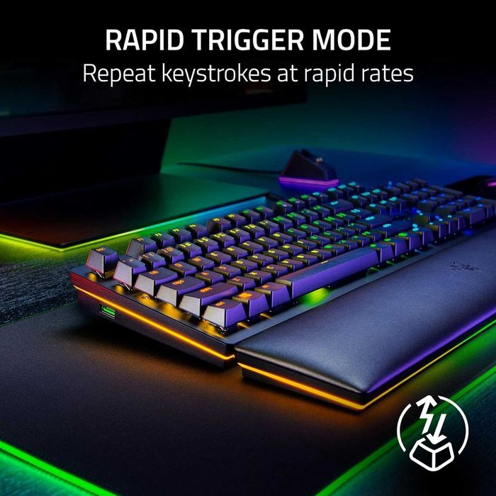 Чисто нова клавиатура Razer Huntsman V2, Analog Switch