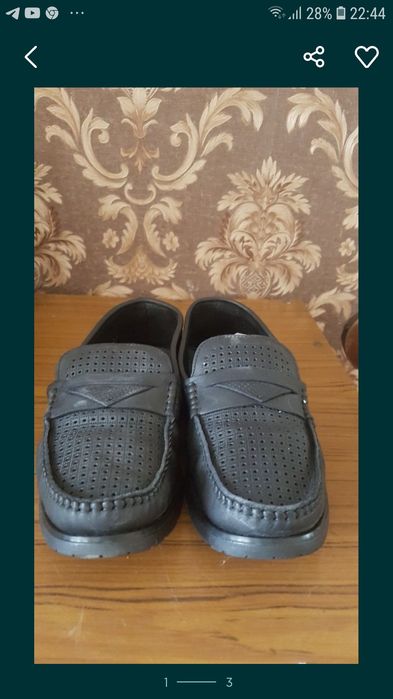 Отличные туфли мужские размеры 44.