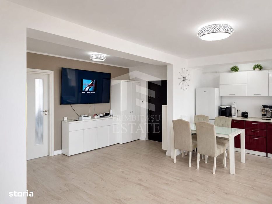 Apartament | 3 camere | Terasă panoramică 100 mp | Parcare
