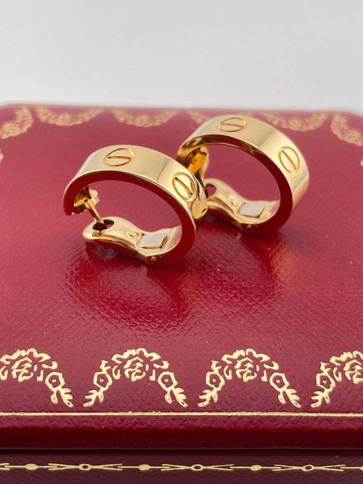 Серьги Cartier Love