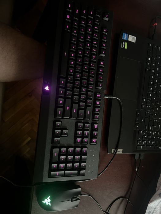 Мишка и клавиатура Razer
