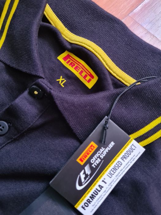 Tricou polo bărbați Pirelli F1, mărimea XL