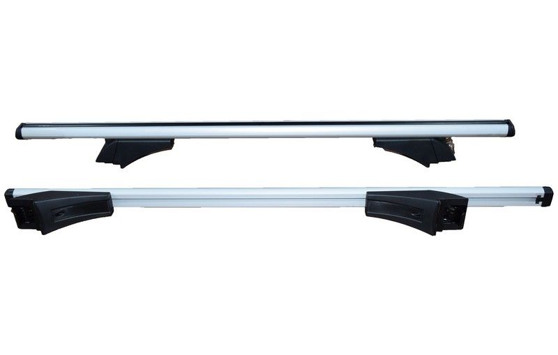 Bare portbagaj din aluminiu 120cm pentru barele longitudinale lipite
