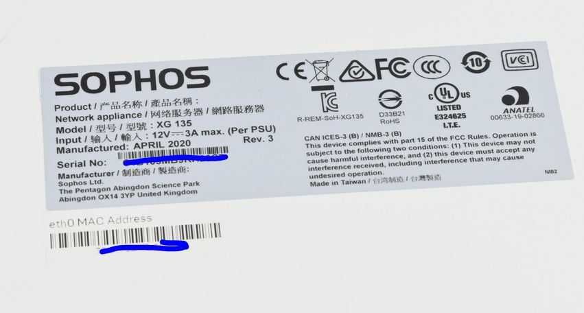 Sophos XG 135 v3 – Upgradat, performant, ideal pentru smb sau home lab