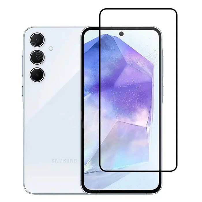5D Стъклен Протектор за Дисплей за Samsung Galaxy A55 цял екран