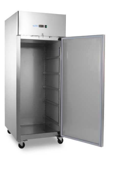 Хладилник за пекарни 800L - 60 x 80cm - регулируеми рафта - на колелца