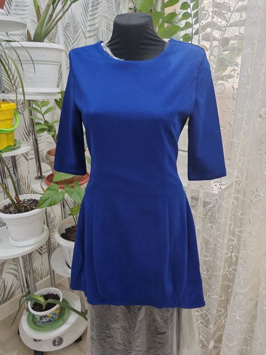 Платье красивое цвет синий