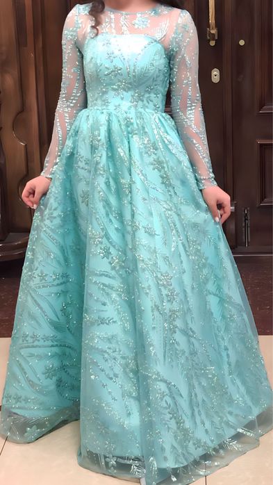 Платье сшитое вручную