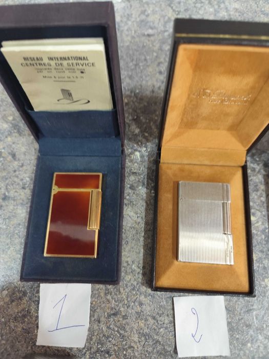 Оригинални запалки Дюпонт, Картие, Дънхил