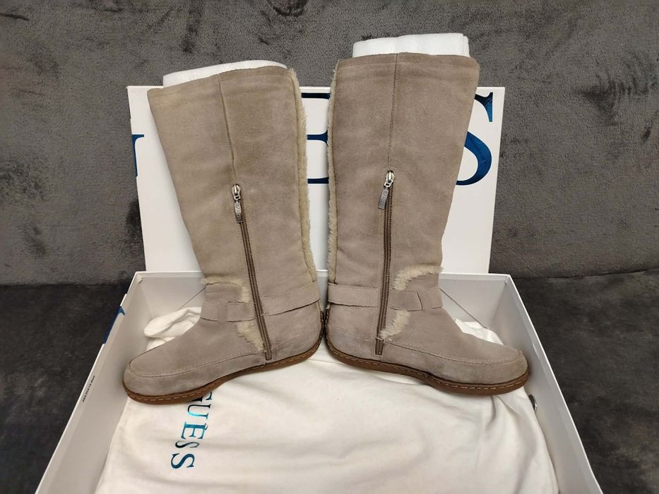 Cizme dama piele naturala blanite