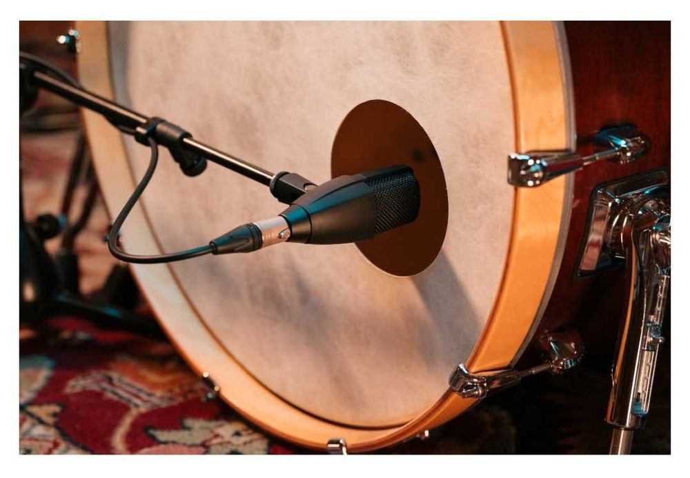 Microfon Sennheiser MD 421 capsula si grila