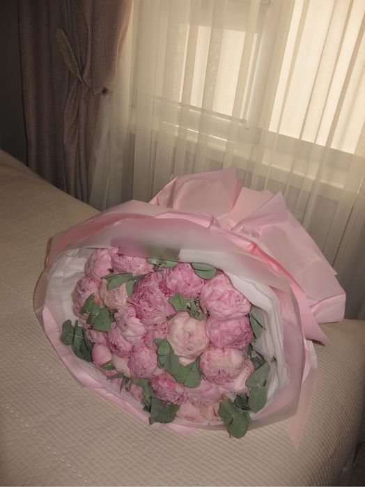 Цветы пионы 25 шт