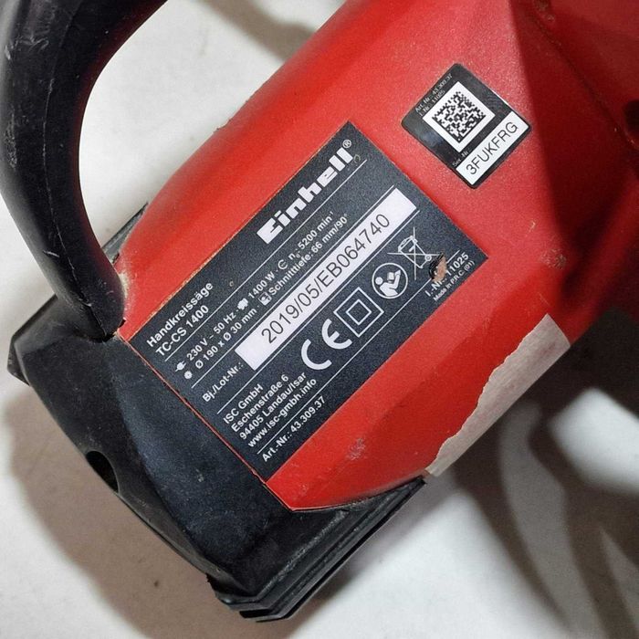 Ръчен циркуляр Einhell TC-CS 1400