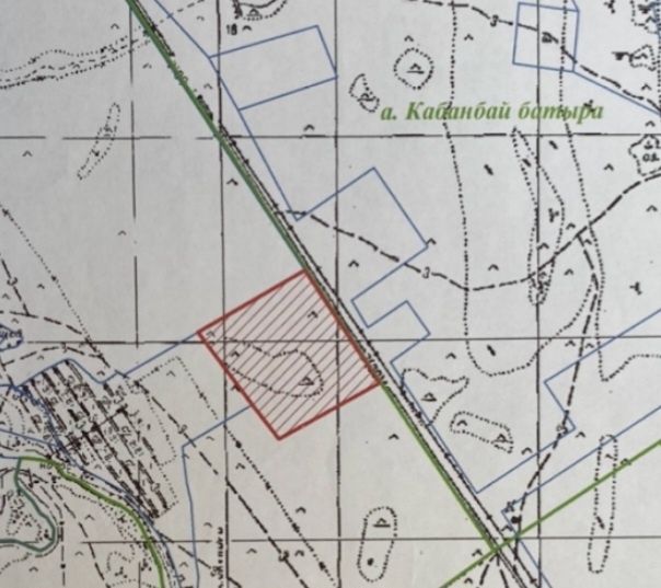 Продам участок вдоль дороги