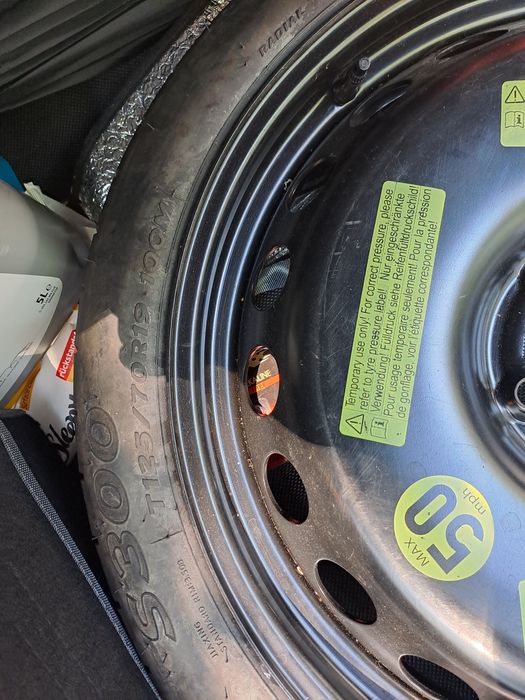 Roata rezerva slim  audi A4 și vw tiguan