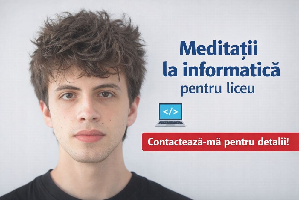 Meditații informatică liceu