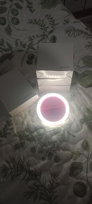 Мини кольцевая лампа