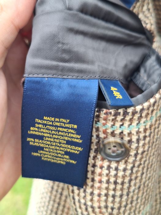 Sacou din in si mătase mărimea L