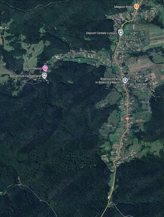 Vând 5,400 mp = Teren Extravilan în Luncani; Bacău ; Preț: 15000 euro