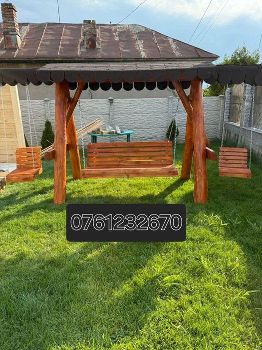 Mobilier pentru exterior din lemn tratat