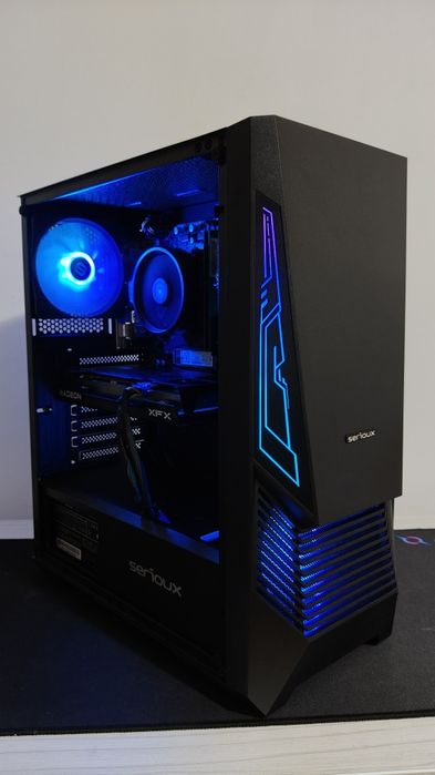 Pc gaming Rx 6600 8gb/Ryzen 5 5600X/16gb ram Gta V Fortnite Cs 2