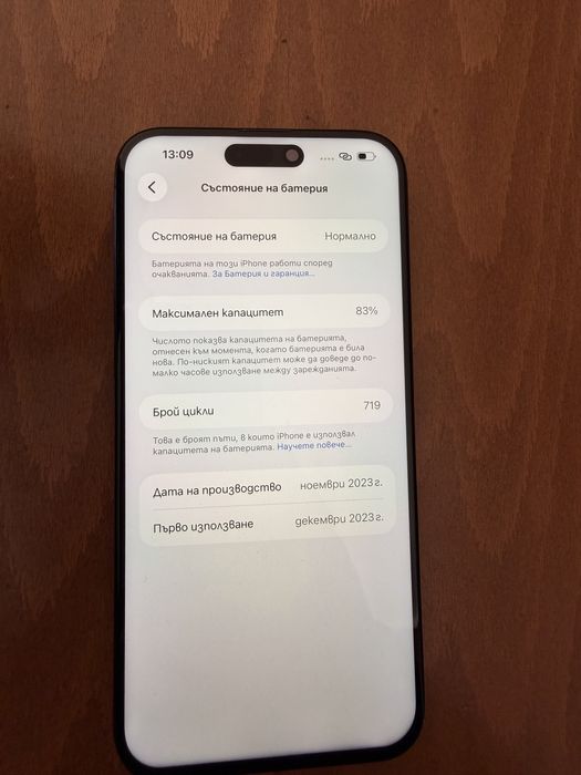 Iphone 15 pro max 256 GB