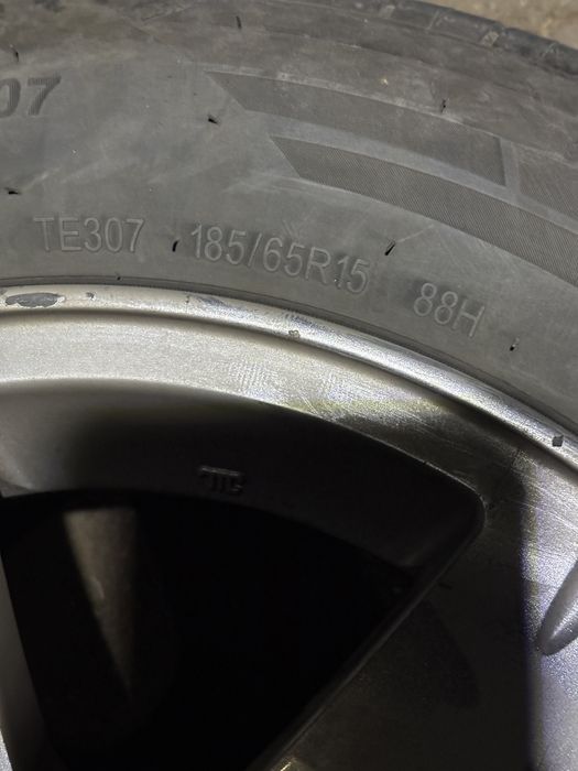 185/65R.15 Шины с дисками, летние…